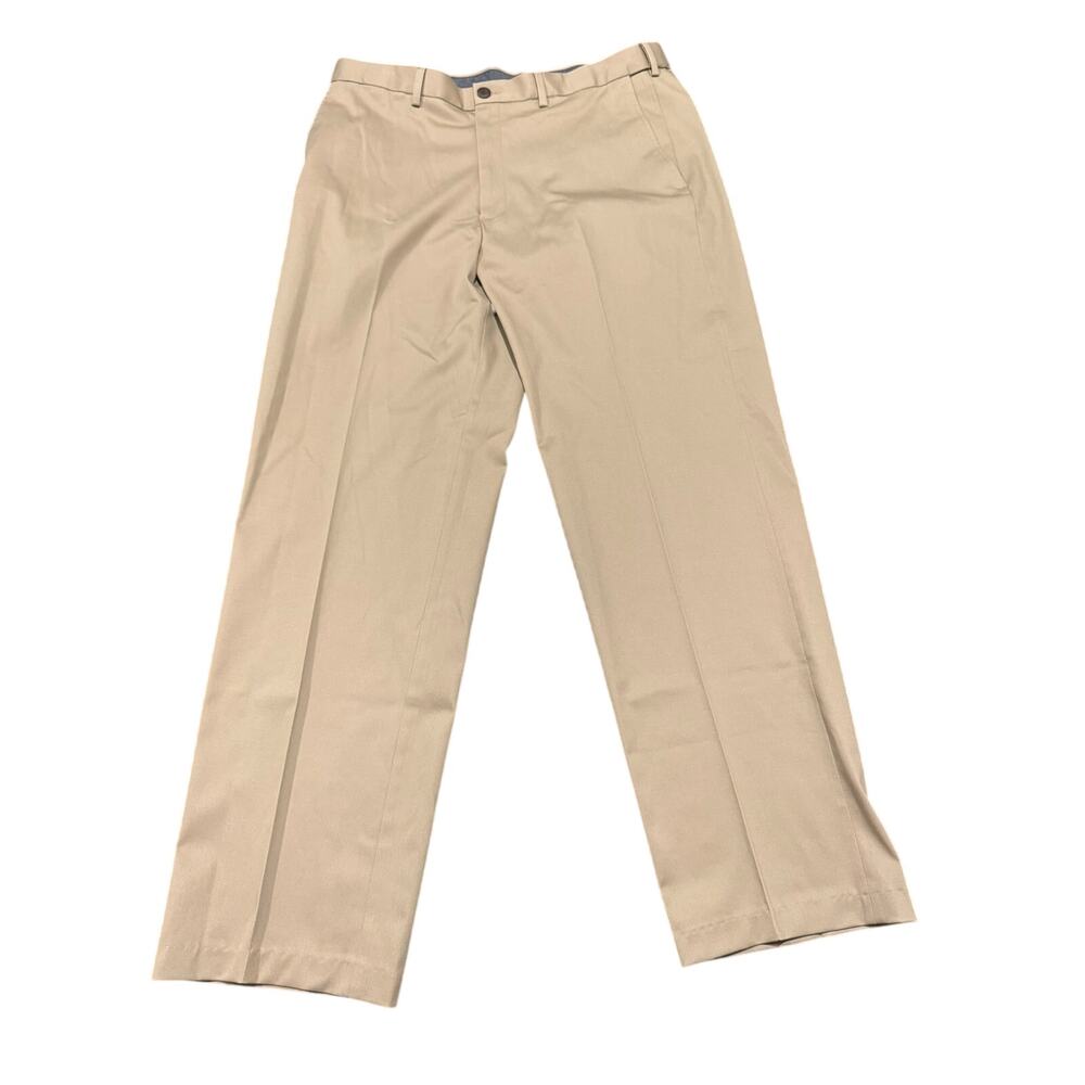 Haggar Men's Classic Fit Premium No Iron Khaki Pants Size 36x34